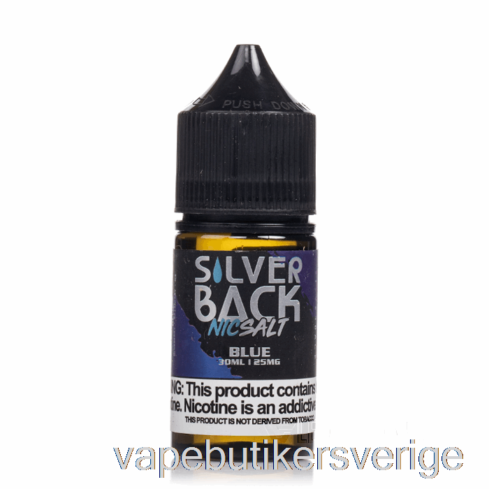 Vape Sverige Blå - Silverback Juice Co. Salter - 30ml 25mg